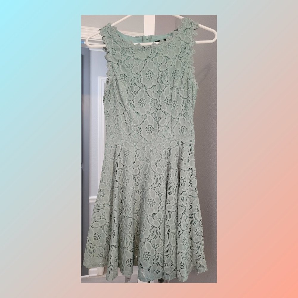 Mint Green Dress